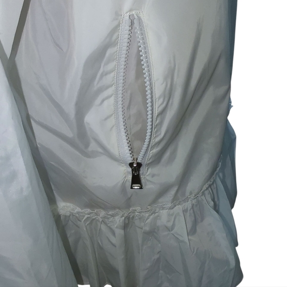 Moncler Nancy Women's Cream Hooded Jacket - Picture 6 of 10